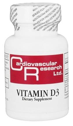 Ecological Formulas - Vitamin D3 - 60 Softgels