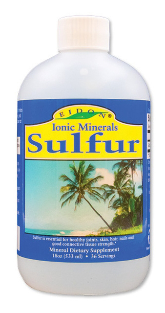 Eidon Ionic Minerals - Liquid Sulfur - 18 oz (533 ml)