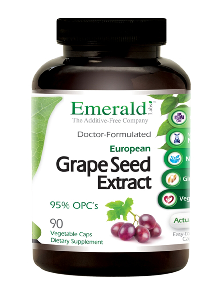 Emerald - Grape Seed Extract - 90 Vegetable Capsules