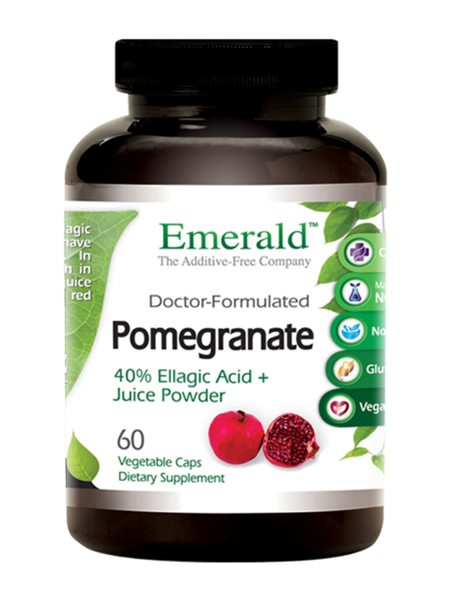 Emerald - Pomegranate - 60 Vegetable Capsules