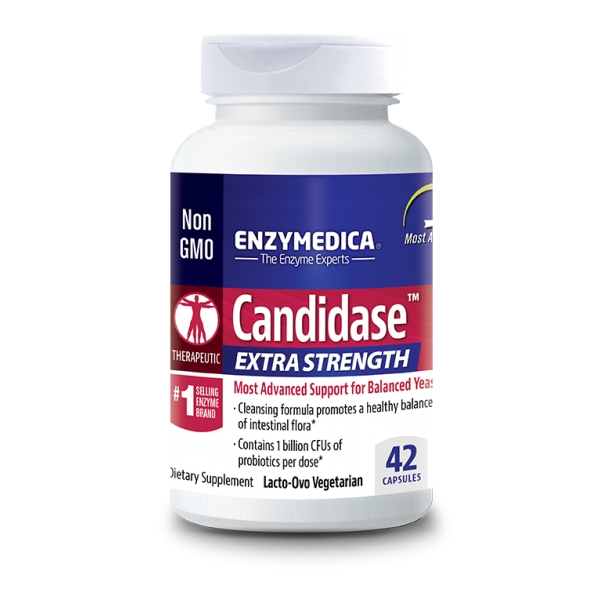 Enzymedica - Candidase Extra Strength - 42 Capsules
