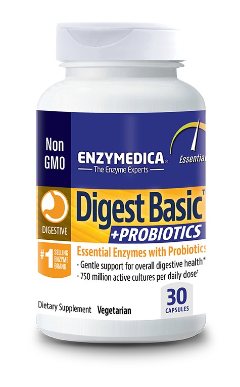 Enzymedica - Digest Basic + Probiotics - 30 Capsules