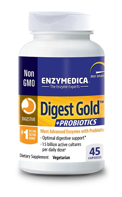 Enzymedica - Digest Gold + Probiotics - 45 Capsules