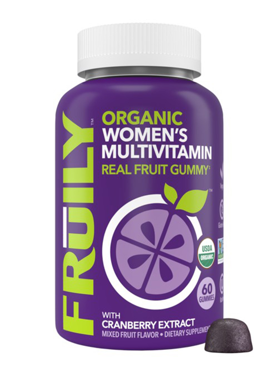 Fruily - Organic Womens Multivitamin Gummies, Mixed Fruit Flavor - 60