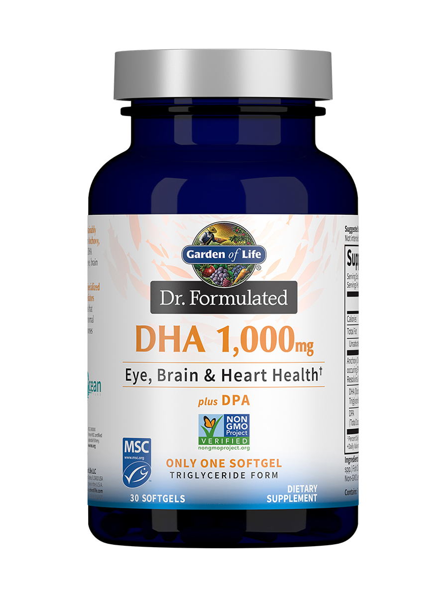 Garden of Life - Dr. Formulated DHA 1,000 mg - 30 Softgels