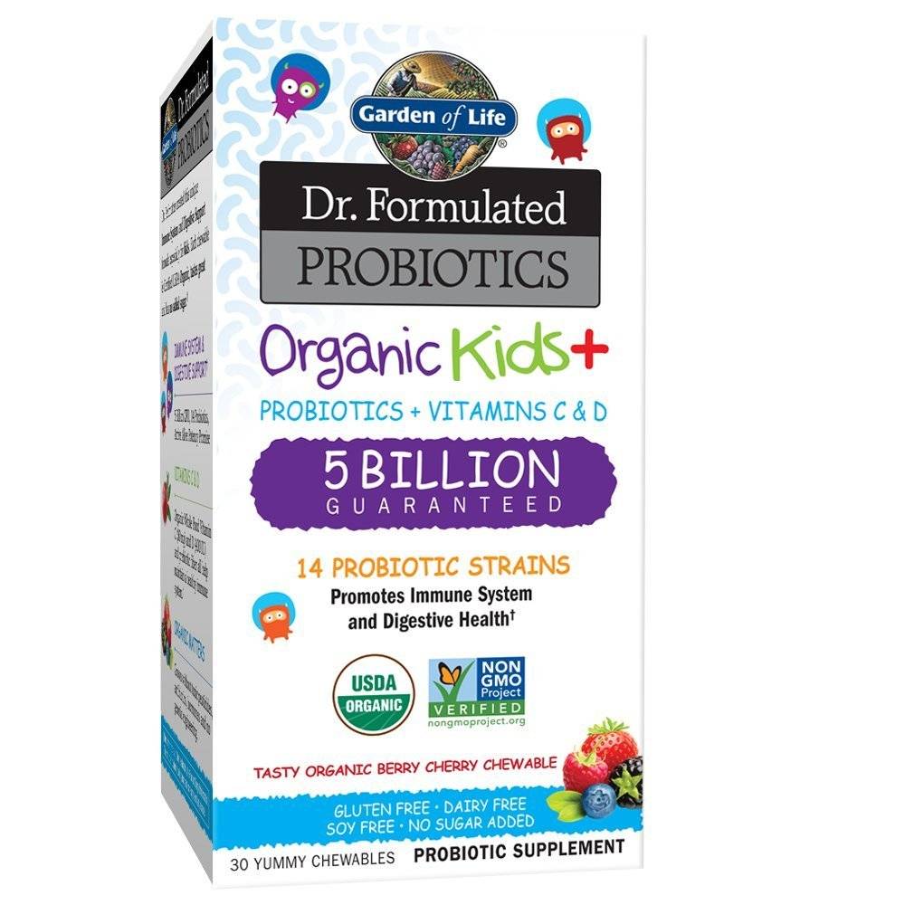Garden of Life - Dr. Formulated Probiotics Organic Kids+ 5 Billion