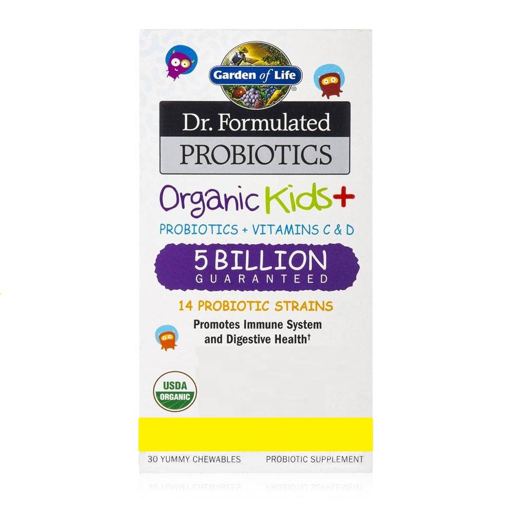 Garden of Life - Dr. Formulated Probiotics Organic Kids+ 5 Billion