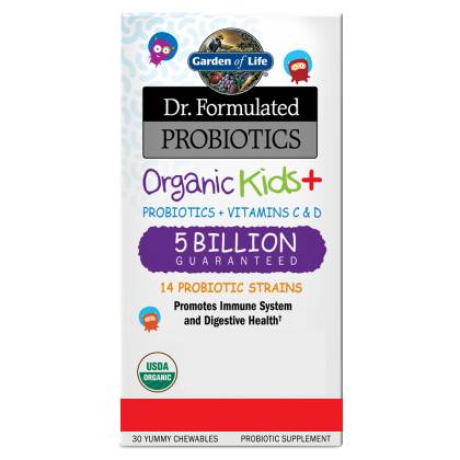 Garden of Life - Dr. Formulated Probiotics Organic Kids+ 5 Billion