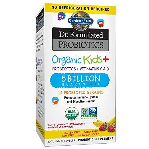 Garden of Life - Dr. Formulated Probiotics Organic Kids+ 5 Billion