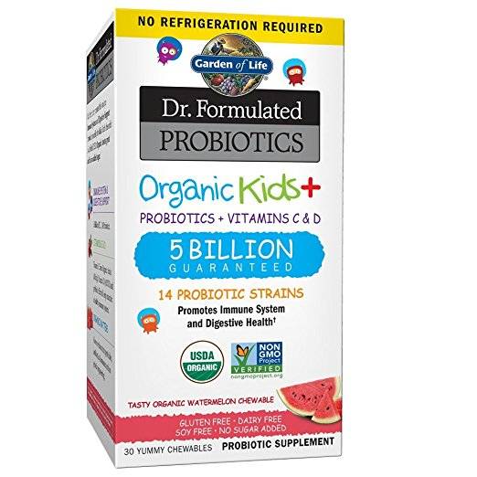 Garden of Life - Dr. Formulated Probiotics Organic Kids+ 5 Billion