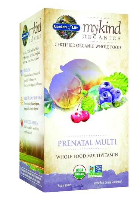 Garden of Life - mykind Organics Prenatal Multi - 180 Vegan Tablets