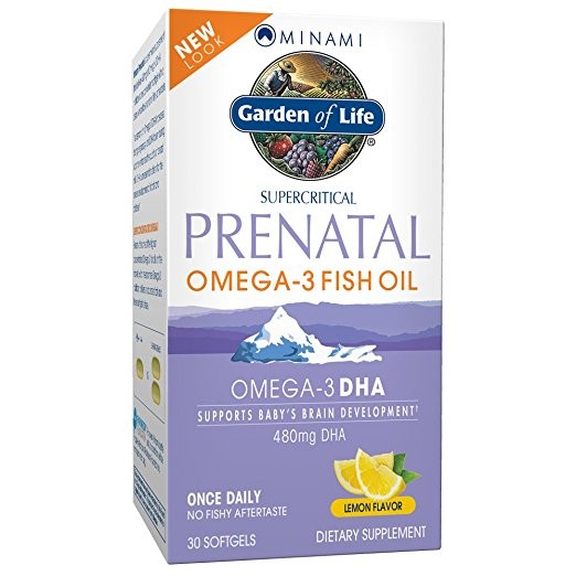 Garden of Life - Minami Supercritical Prenatal Omega-3 Fish Oil, Lemon