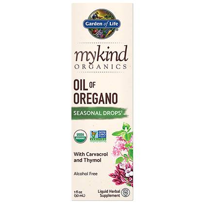 Garden of Life - mykind Organics Oil of Oregano Liquid Drops - 1 fl.