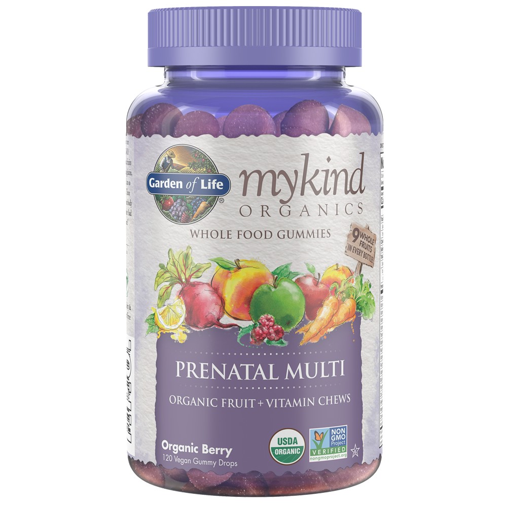 Garden of Life - mykind Organics Prenatal Multi Gummies, Berry Flavor