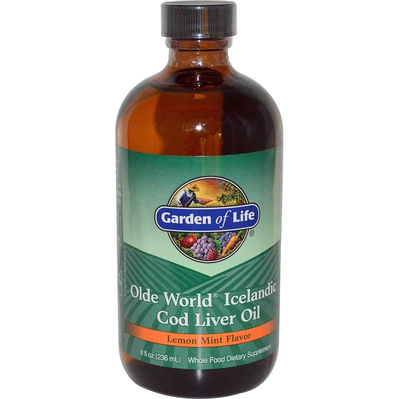 Garden of Life - Olde World Icelandic Cod Liver Oil - 8 fl. oz (236