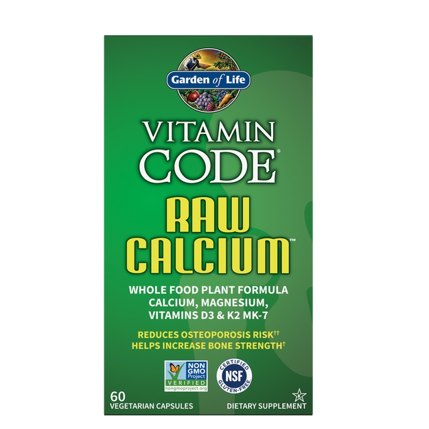 Garden of Life - Vitamin Code - Raw Calcium - 120 Vegetarian Capsules