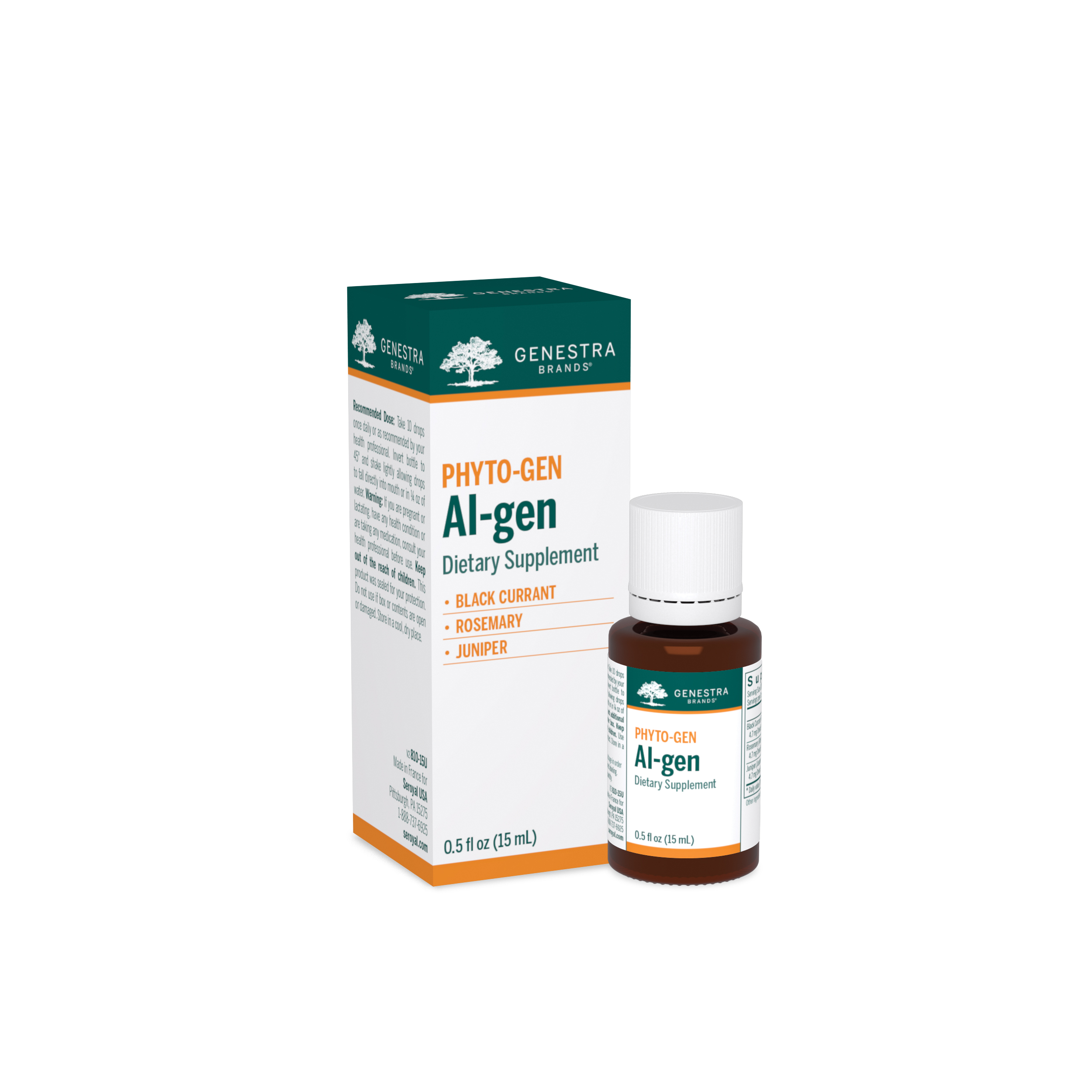 Genestra - Al-gen - 0.5 fl. oz (15 ml)