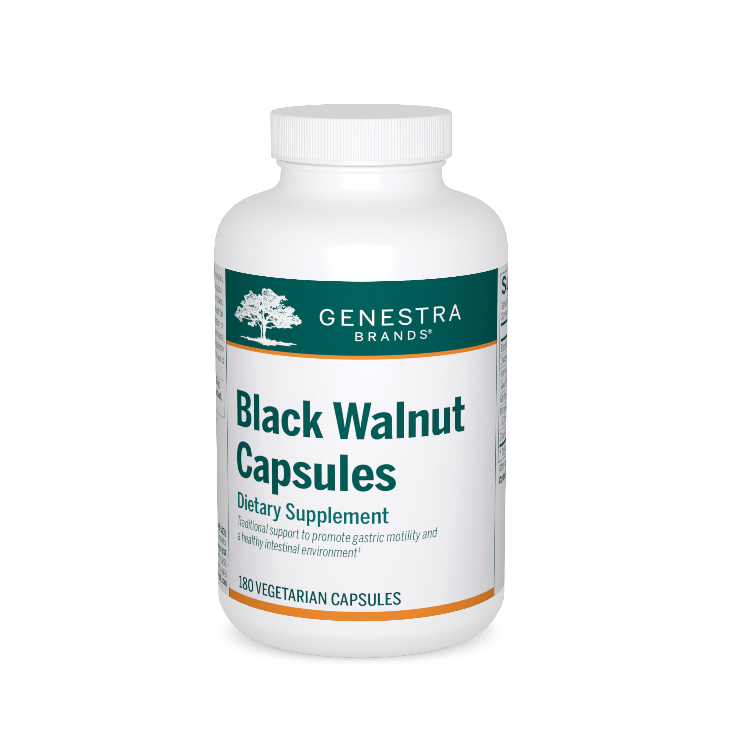 Genestra - Black Walnut - 180 Vegetarian Capsules