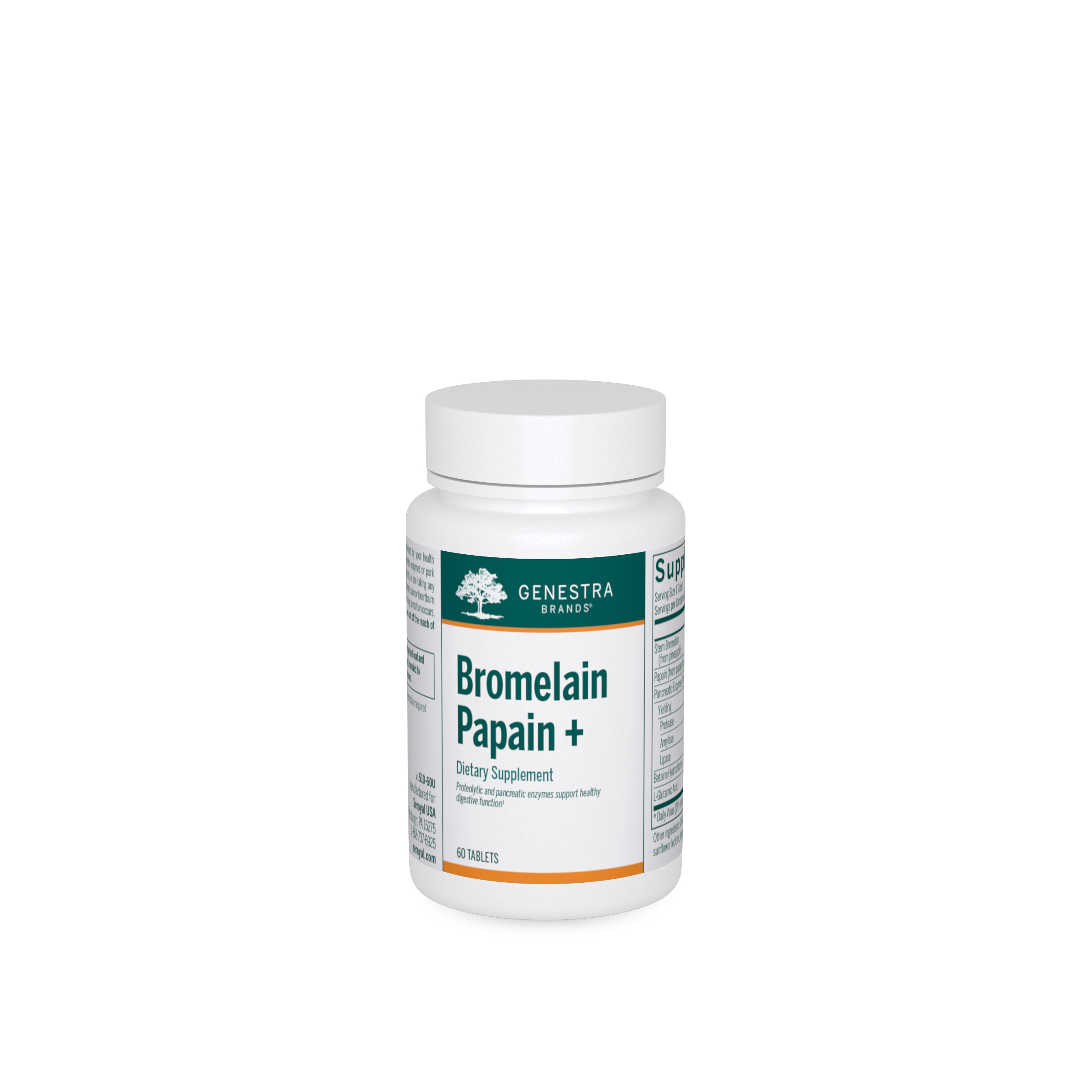 Genestra - Bromelain Papain+ - 60 Tablets