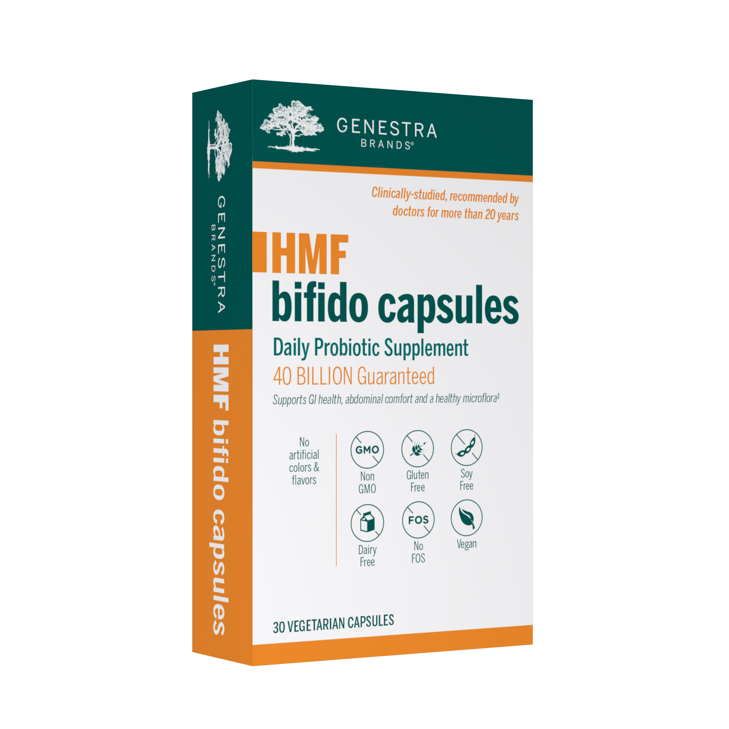 Genestra - HMF Bifido Capsules - 30 Vegetarian Capsules
