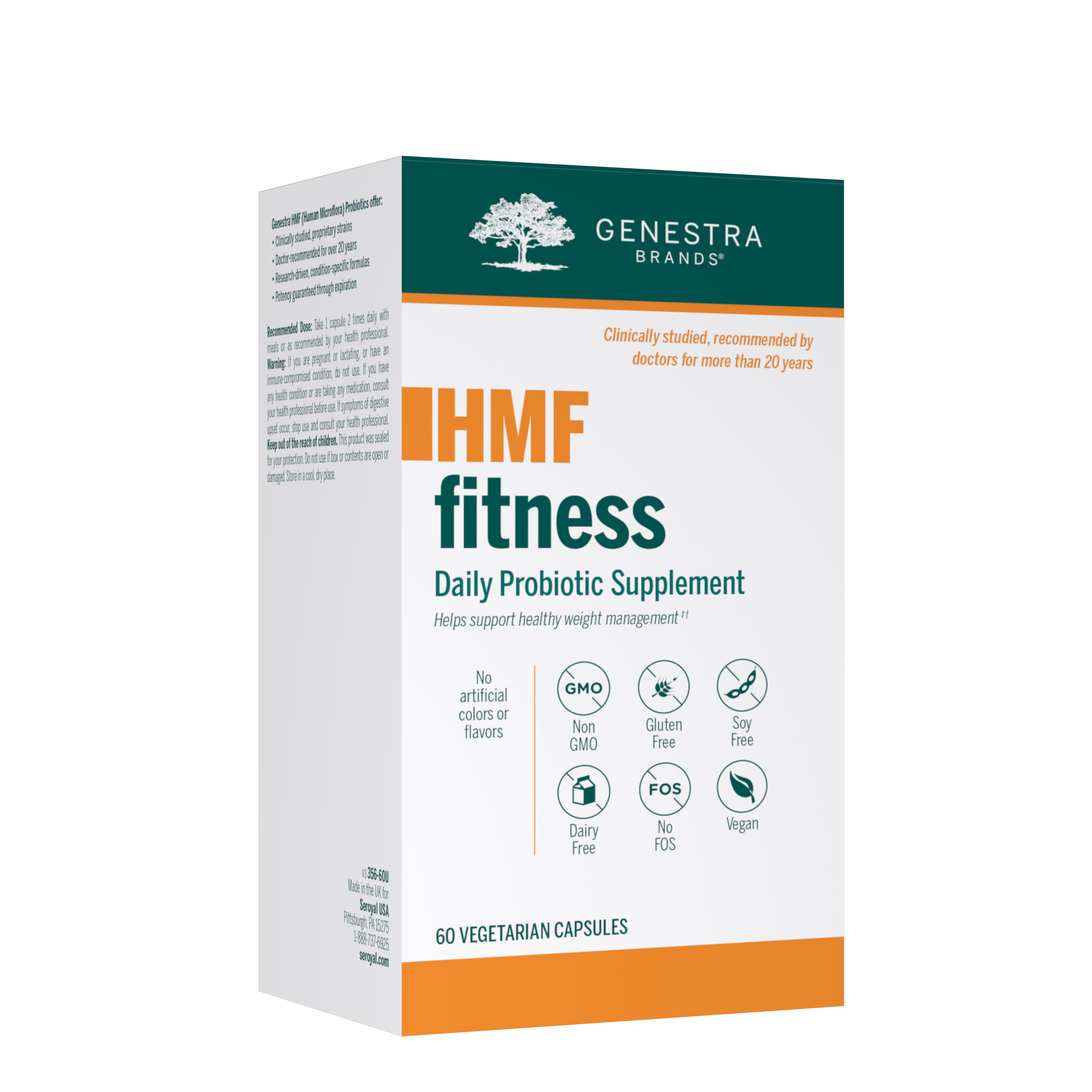 Genestra - HMF Fitness - 60 Vegetable Capsules
