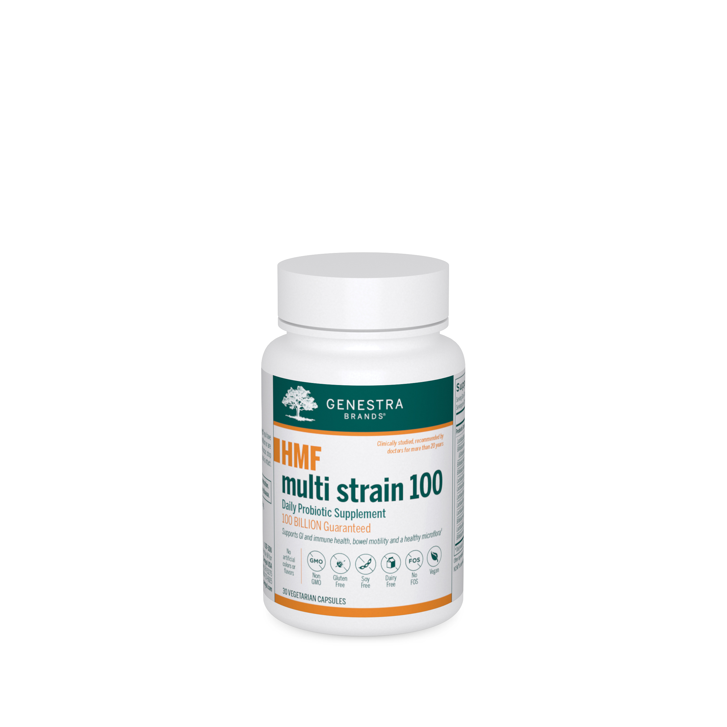 Genestra - HMF Multi Strain 100 - 30 Vegetarian Capsules