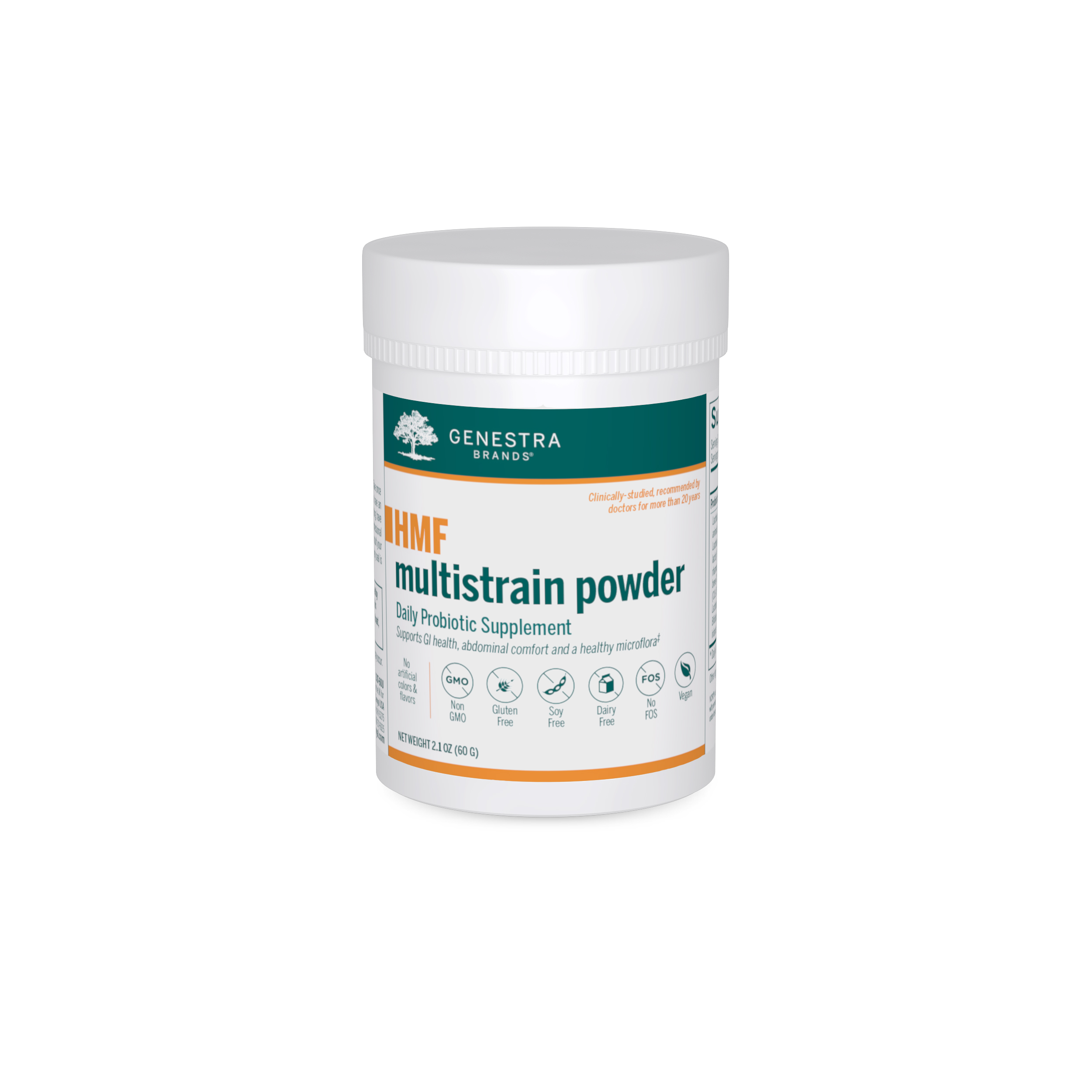 Genestra - HMF Multistrain Powder - 2.1 oz (60 Grams)