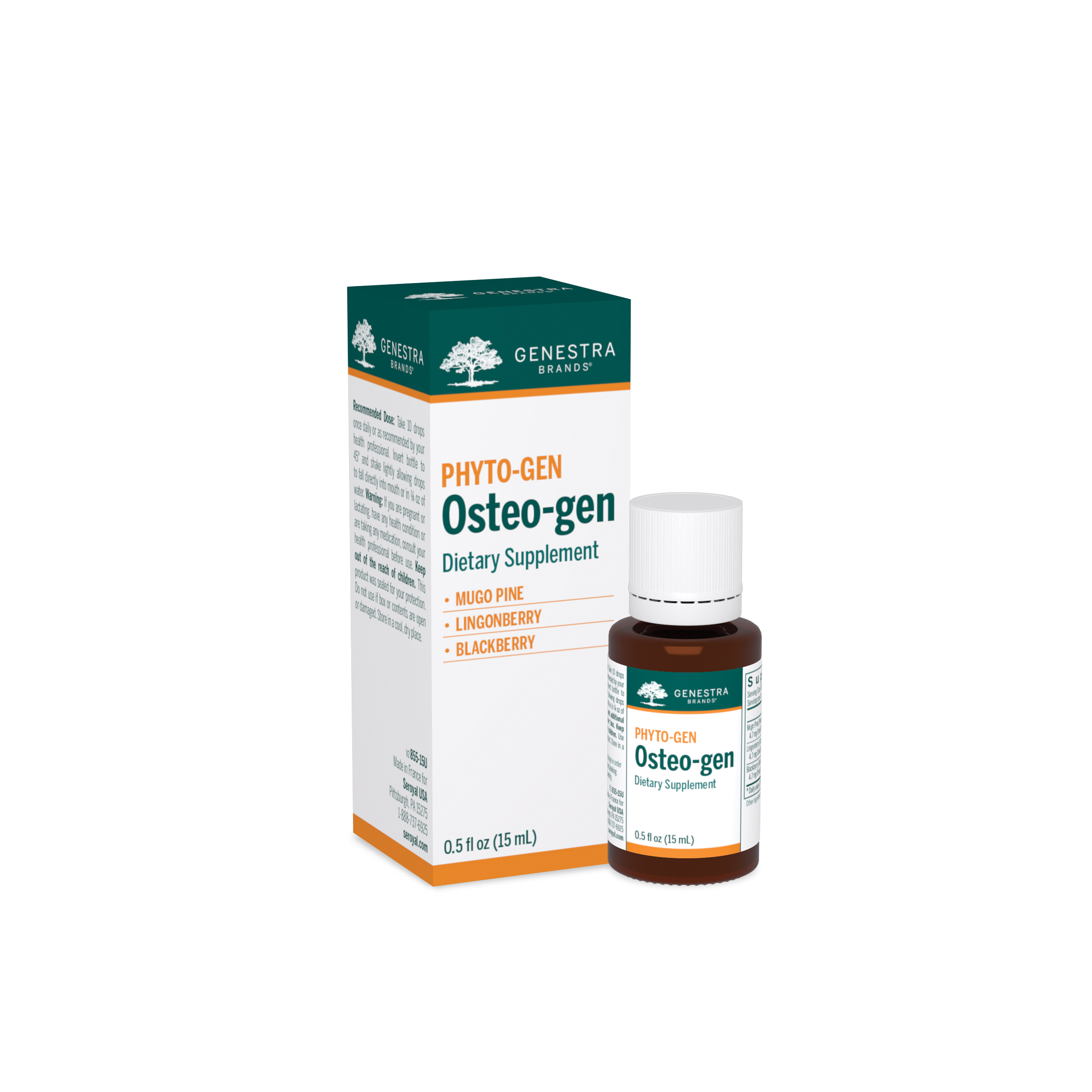 Genestra - Osteo-gen - 0.5 fl. oz (15 ml)