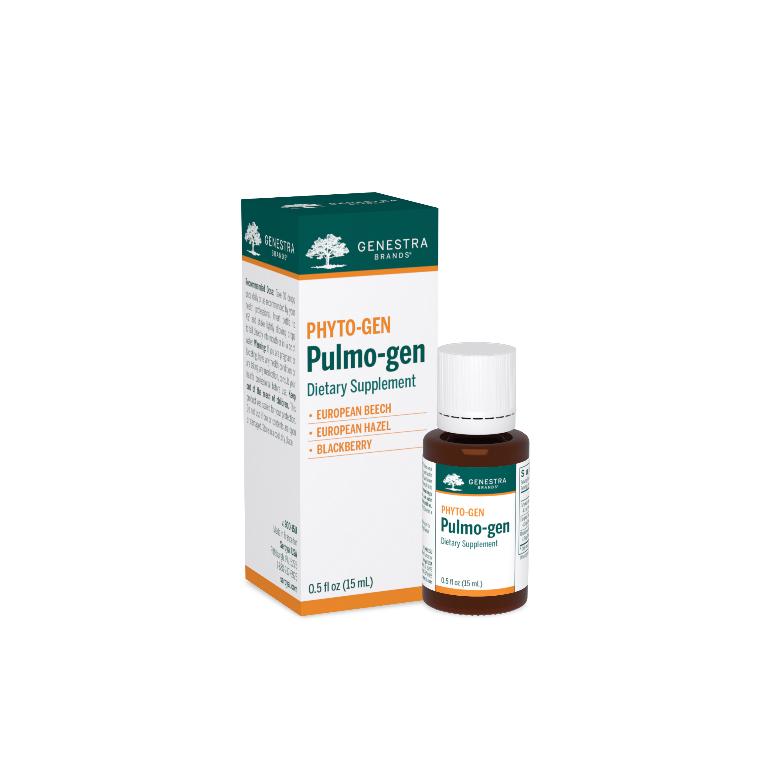 Genestra - Pulmo-gen - 0.5 fl. oz (15 ml)