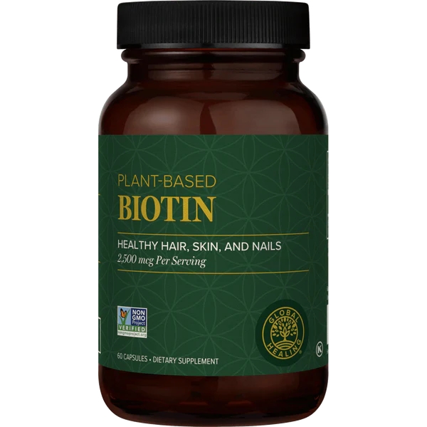 Global Healing - Biotin - 60 Capsules