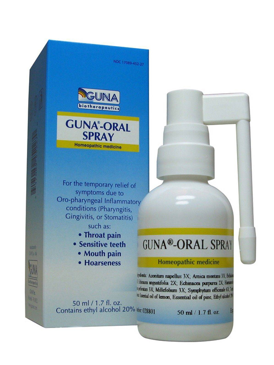 GUNA Biotherapeutics - Guna-Oral Spray - 1.7 fl. oz (50 ml)