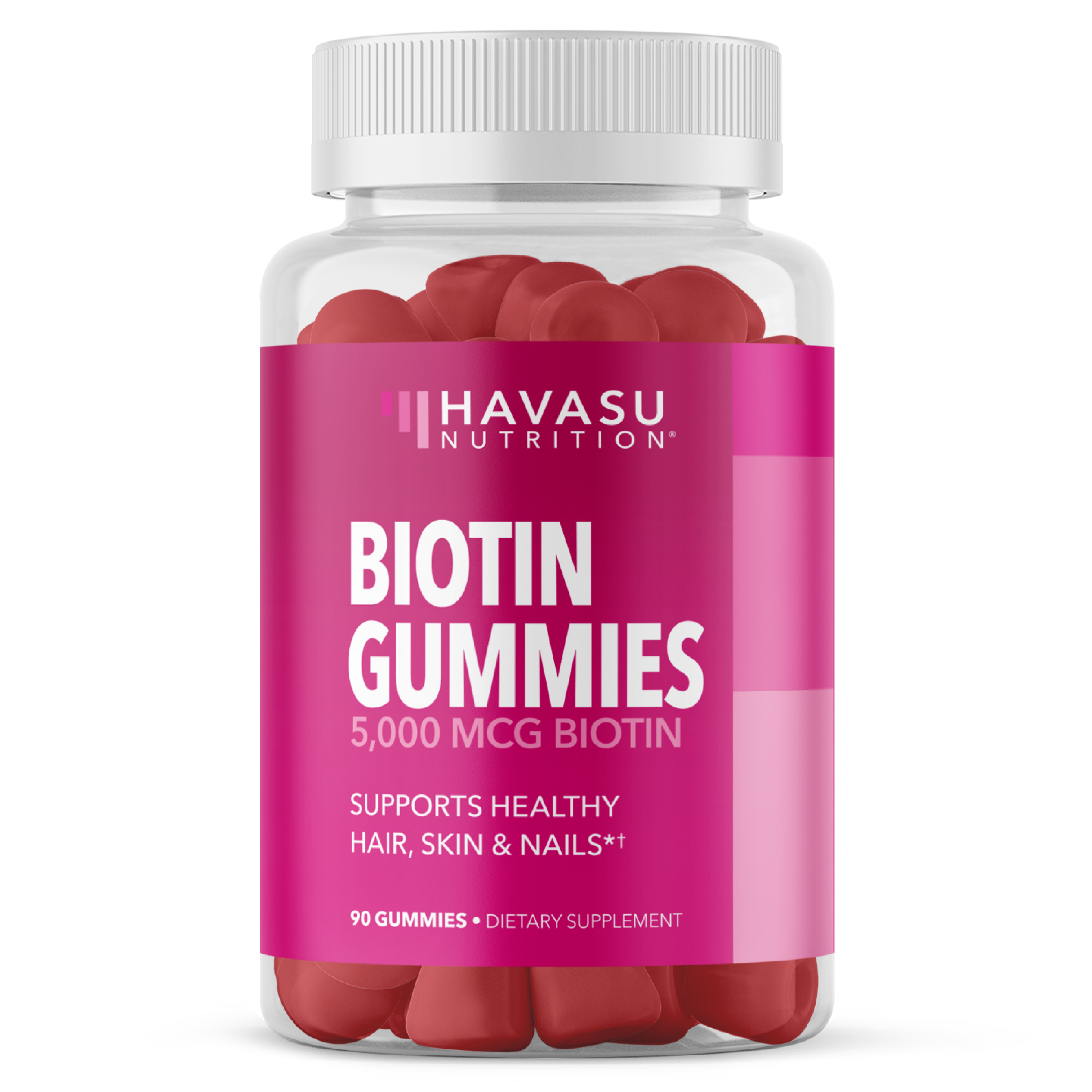 Havasu Nutrition - Biotin Gummies - 90 Gummies