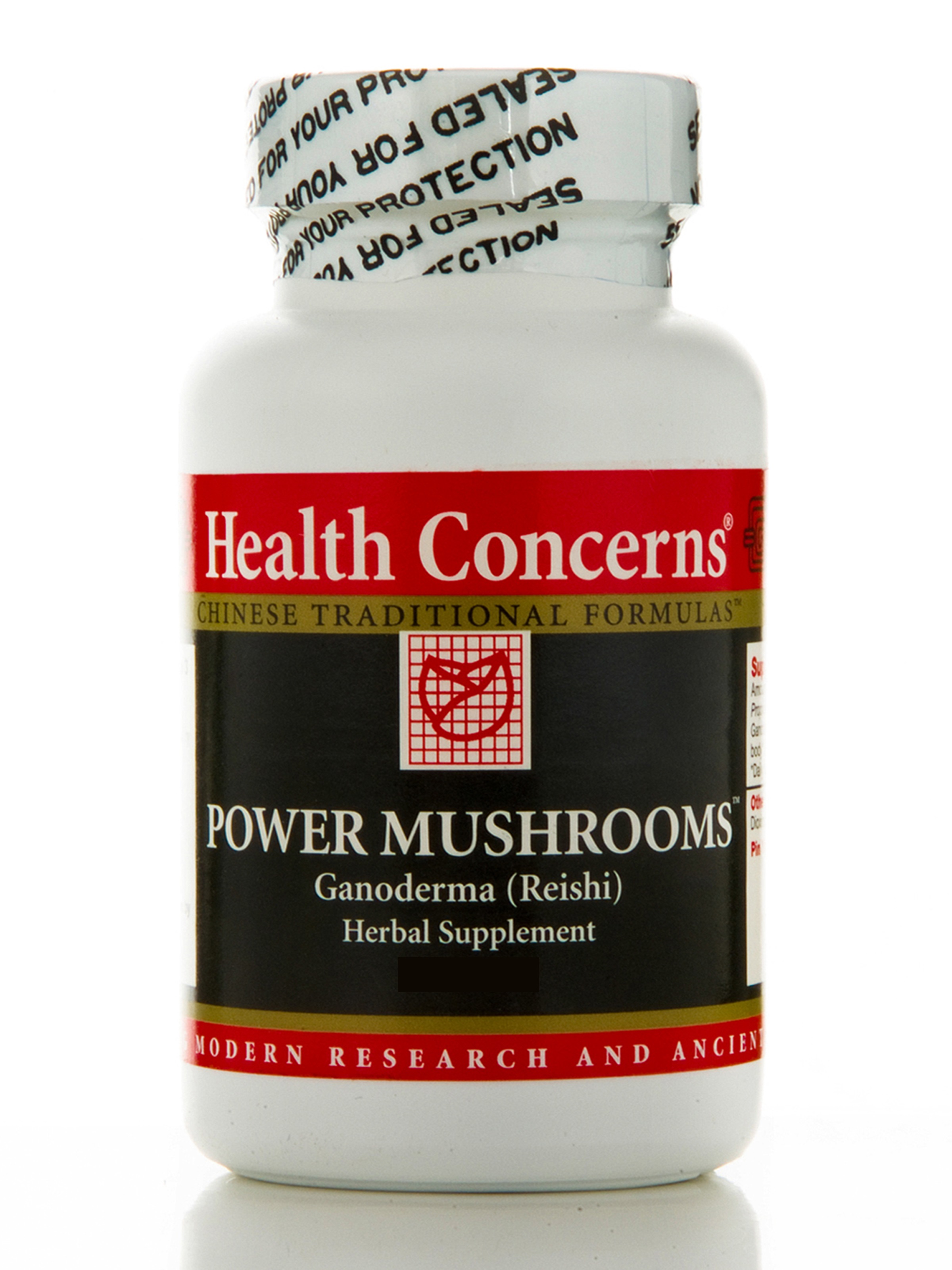 Health Concerns - Power Mushrooms - 90 Tablets