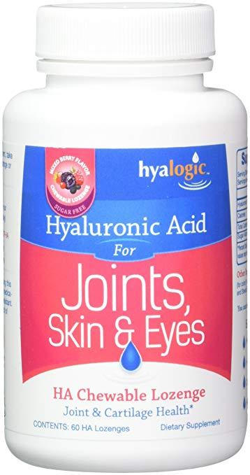 Hyalogic - HA Chewable Lozenge (Hyaluronic Acid for Joints, Skin &
