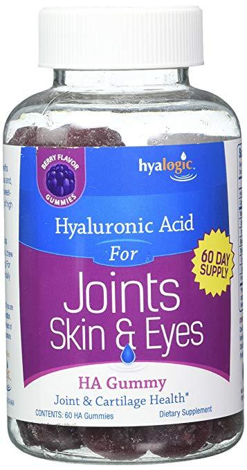 Hyalogic - HA Gummy (Hyaluronic Acid for Joints, Skin & Eyes), Berry