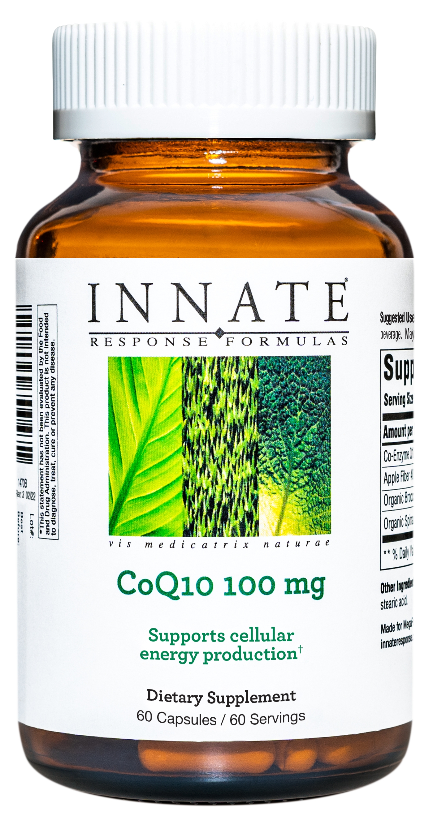 Innate Response Formulas - CoQ10 100 mg - 60 Capsules