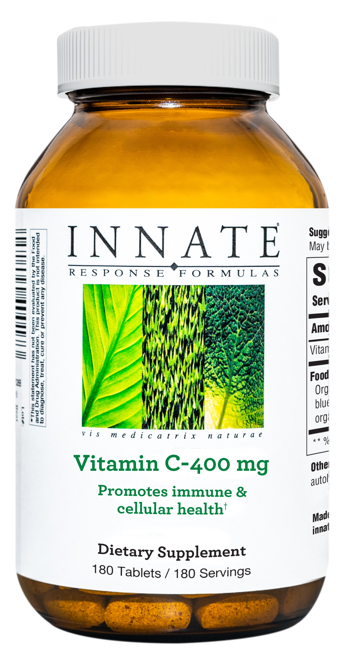 Innate Response Formulas - Vitamin C-400 - 180 Tablets