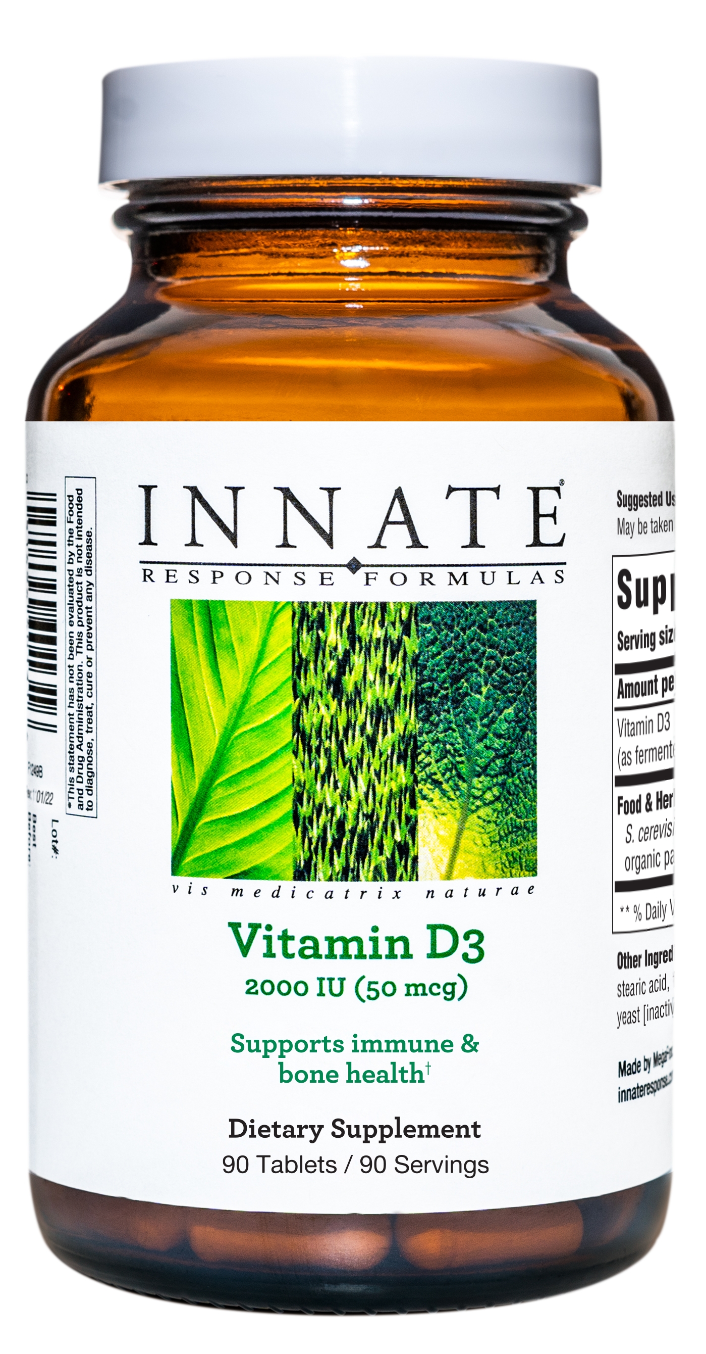 Innate Response Formulas - Vitamin D3 2000 IU - 90 Tablets