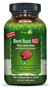 Irwin Naturals - Beet Root RED - 60 Liquid Soft-Gels