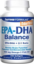 Jarrow Formulas - EPA-DHA Balance 600 mg - 240 Softgels