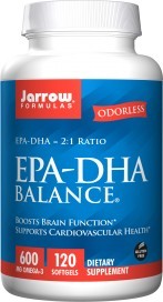 Jarrow Formulas - EPA-DHA Balance 600 mg - 120 Softgels
