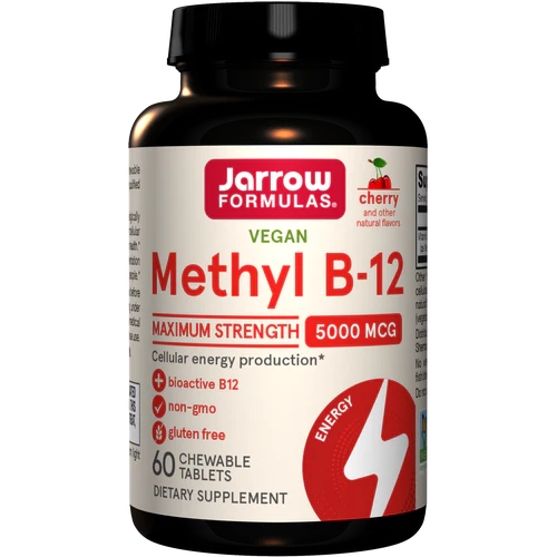 Jarrow Formulas - Methyl B-12 5000 mcg, Cherry Flavor - 60 Lozenges