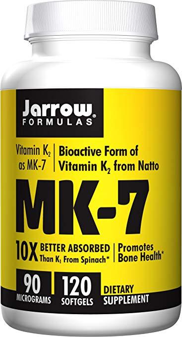 Jarrow Formulas - MK-7 (Vitamin K2) 90 mcg - 120 Softgels