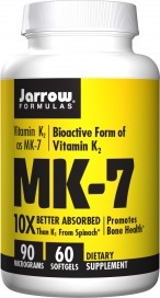 Jarrow Formulas - MK-7 (Vitamin K2) 90 mcg - 60 Softgels