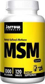 Jarrow Formulas - MSM 1000 mg - 120 Tablets