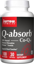Jarrow Formulas - Q-Absorb Co-Q10 100 mg - 30 Softgels