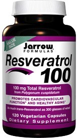 Jarrow Formulas - Resveratrol 100 - 120 Vegetarian Capsules