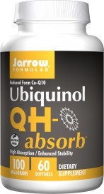 Jarrow Formulas - Ubiquinol QH-Absorb 100 mg - 60 Softgels