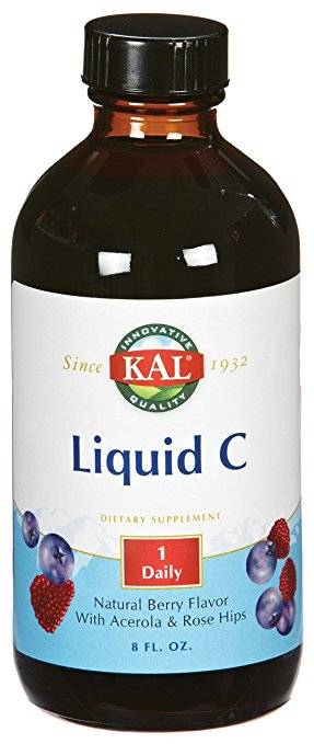 KAL - Liquid C, Natural Berry Flavor - 8 fl. oz