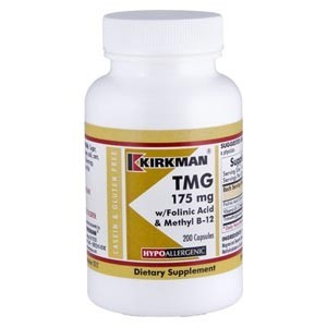 Kirkman - TMG 175 mg with Folinic Acid & Methyl B-12 -Hypoallergenic -